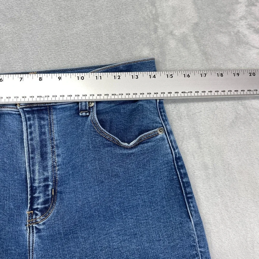 Abercrombie & Fitch Ankle Jeans Womens 28/6 (28x27) Blue Denim High Rise‎ Skinny